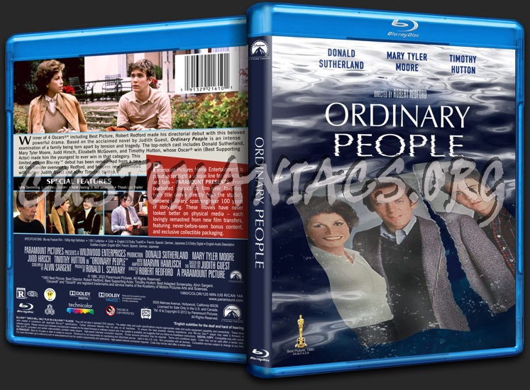 Ordinary People (1980) blu-ray cover