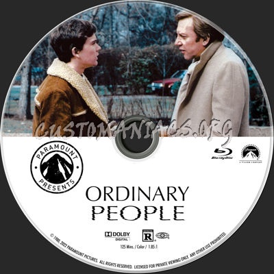 Ordinary People (1980) blu-ray label