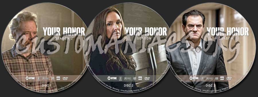 Your Honor*- Season 2 dvd label