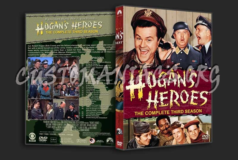 Hogans Heroes  - The Complete Series (spanning spine) dvd cover