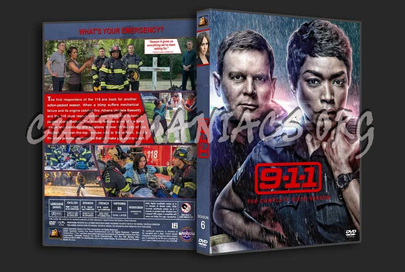 9-1-1 - Season 6 dvd cover