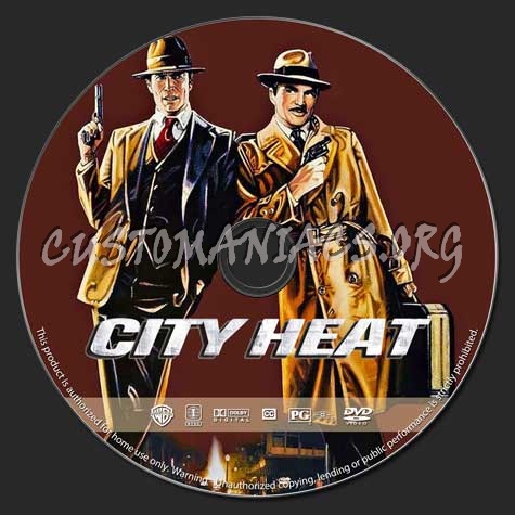 City Heat dvd label