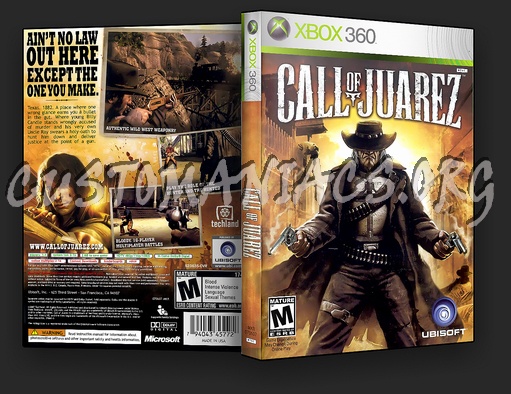 Call Of Juarez dvd cover