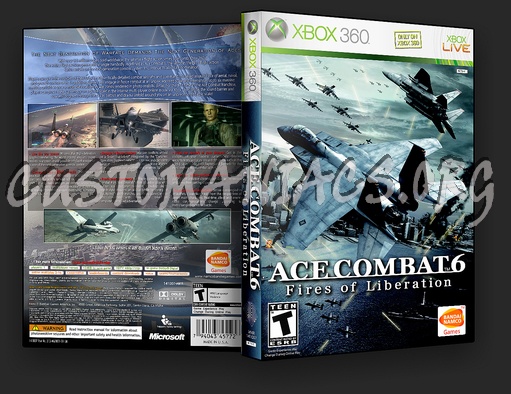 Ace Combat 6 dvd cover