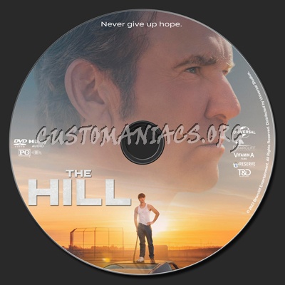 The Hill (2023) dvd label