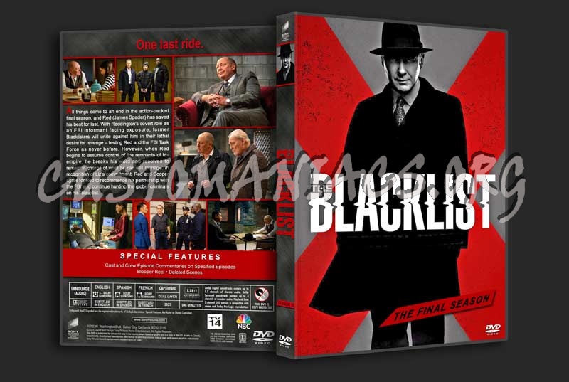 The Blacklist - Season 10 dvd cover - DVD Covers & Labels by ...