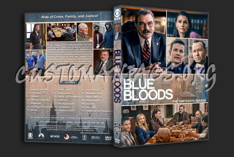 Blue Bloods - Season 13 dvd cover