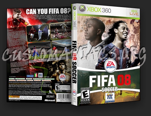 Fifa 08 dvd cover