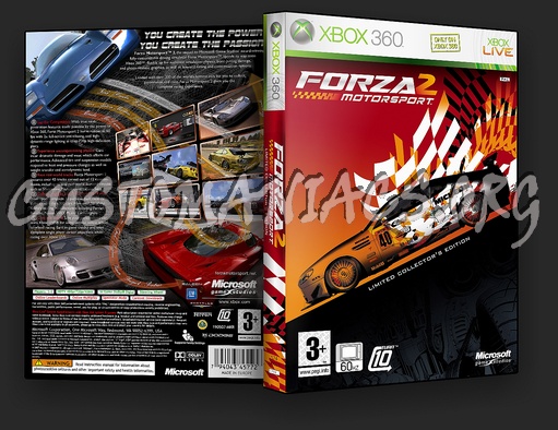 Forza Motorsport 2 dvd cover