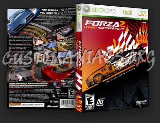 Forza Motorsport 2 dvd cover