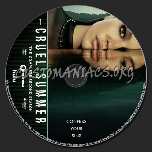 Cruel Summer Season 2 dvd label