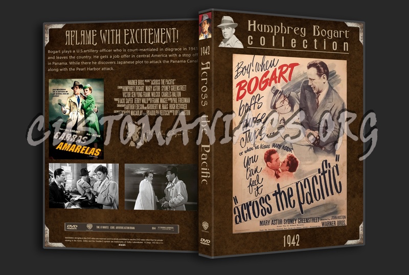 Bogart Collection Across the Pacific (1942) dvd cover