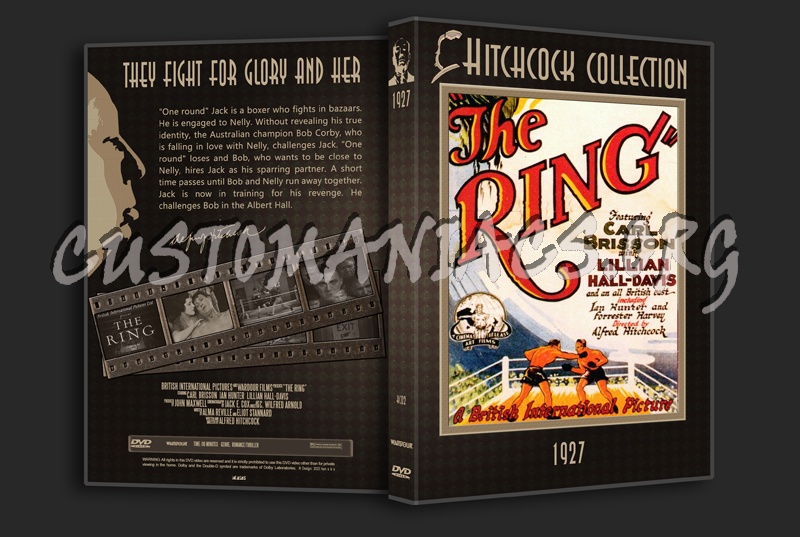 Hitchcock Collection 02: The Ring (1927) dvd cover