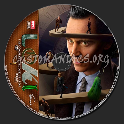 Loki Season 2 dvd label