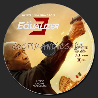 The Equalizer 3 blu-ray label