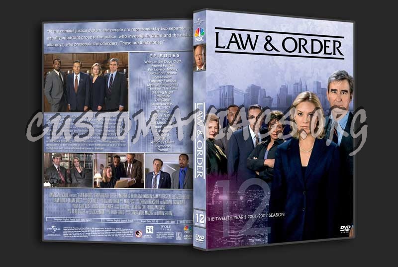 Law & Order - Seasons 1 - 22 dvd cover