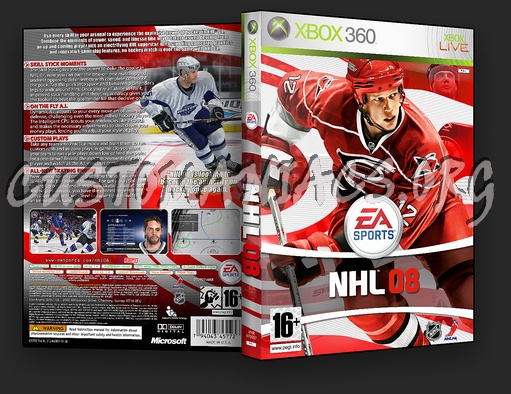 Nhl 08 dvd cover