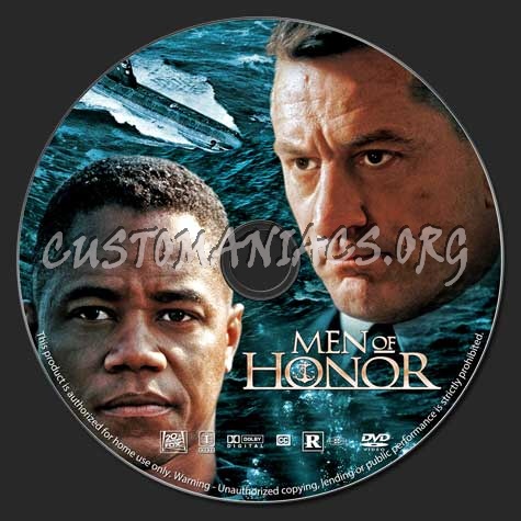 Men of Honor dvd label