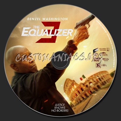 The Equalizer 3 dvd label