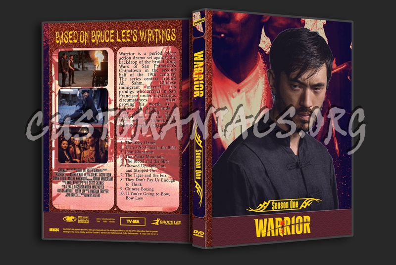 Warrior - Season 1 dvd cover