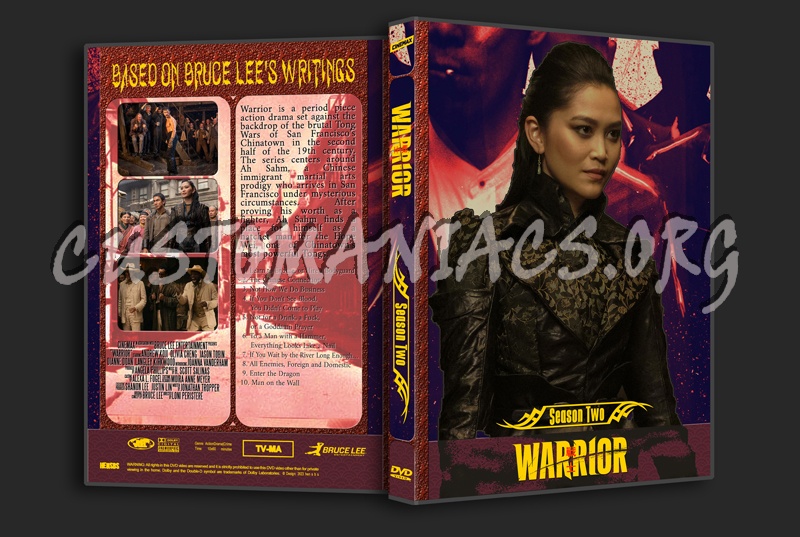 Warrior - Season 2 dvd cover