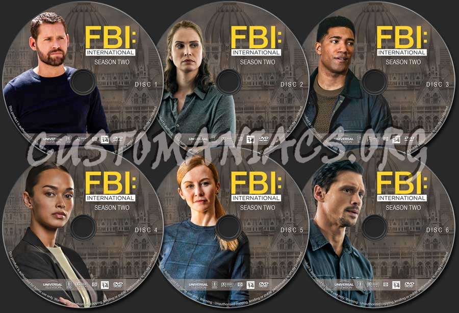 FBI: International - Season 2 dvd label