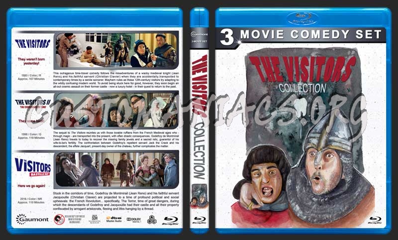 The Visitors Collection blu-ray cover