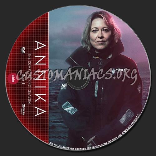 Annika Season 1 dvd label