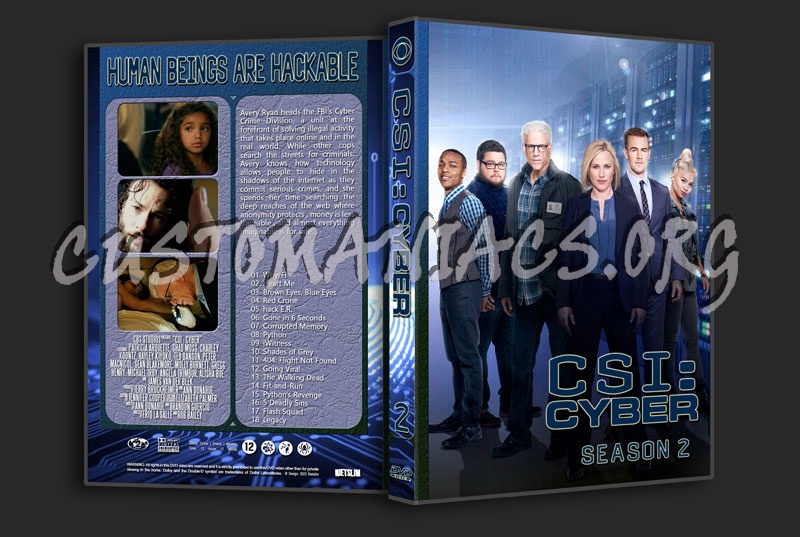 CSI : Cyber Season 2 dvd cover