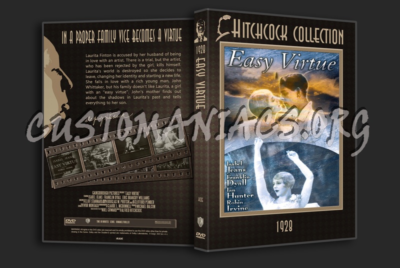 Hitchcock Collection 05: Easy Virtue (1927) dvd cover