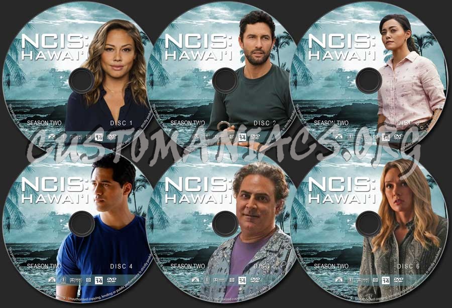 NCIS: Hawaii - Season 2 dvd label