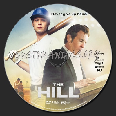 The Hill (2023) dvd label