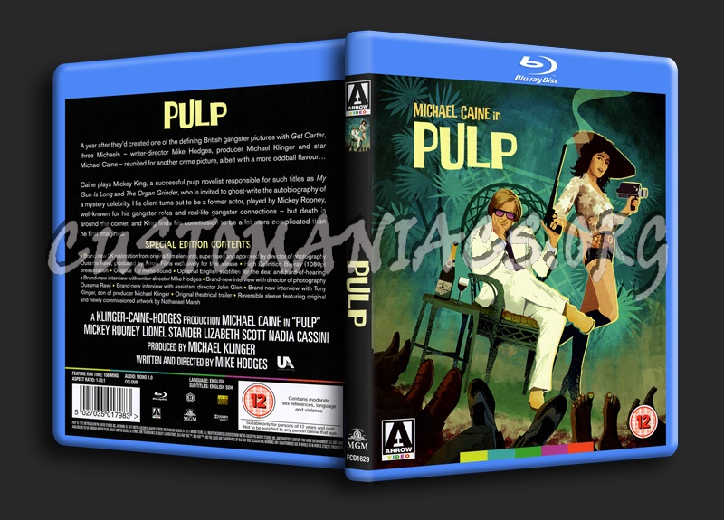 Pulp blu-ray cover