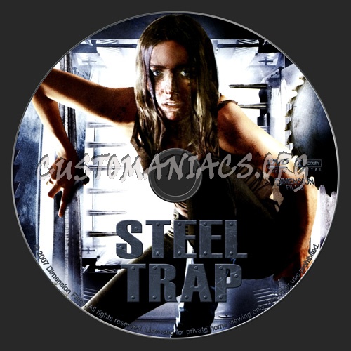 Steel Trap dvd label