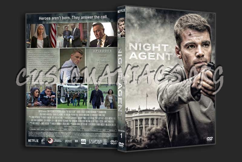 The Night Agent - Season 1 dvd cover