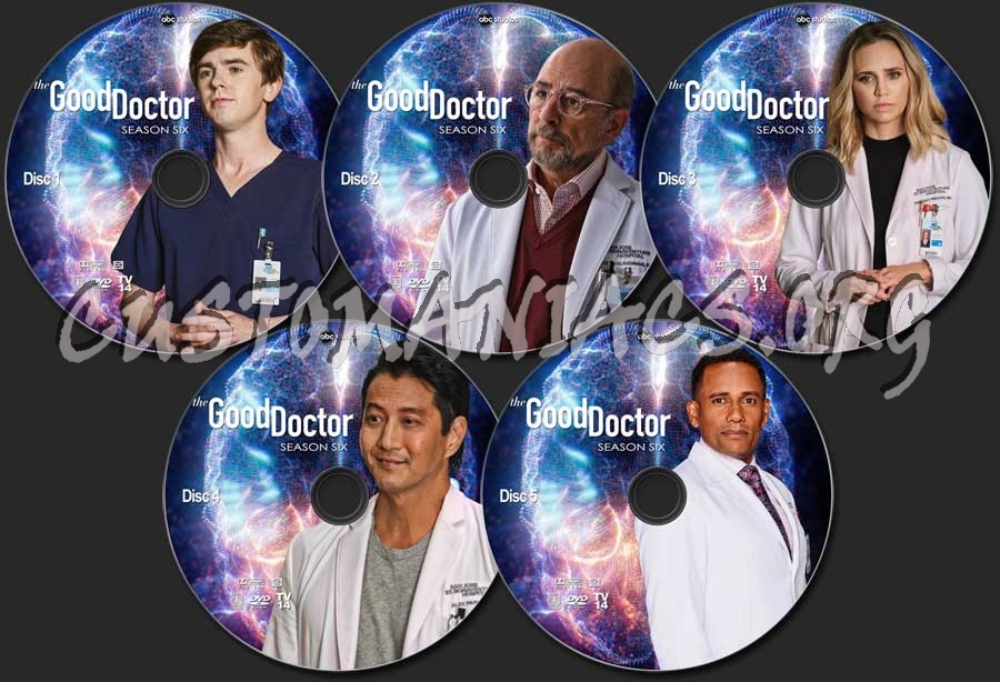 The Good Doctor - Season 6 dvd label