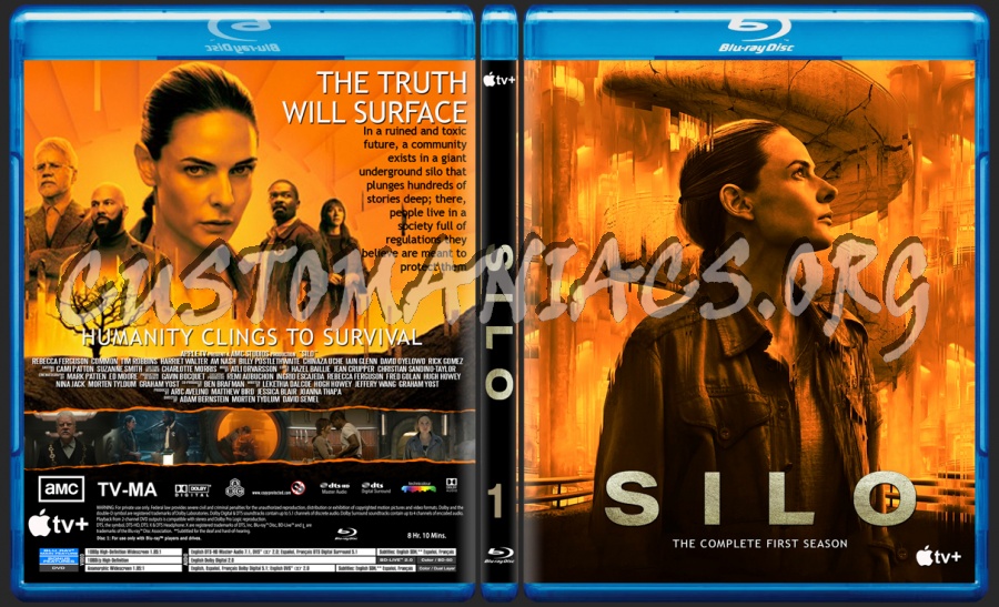 Silo Season 1 blu-ray cover