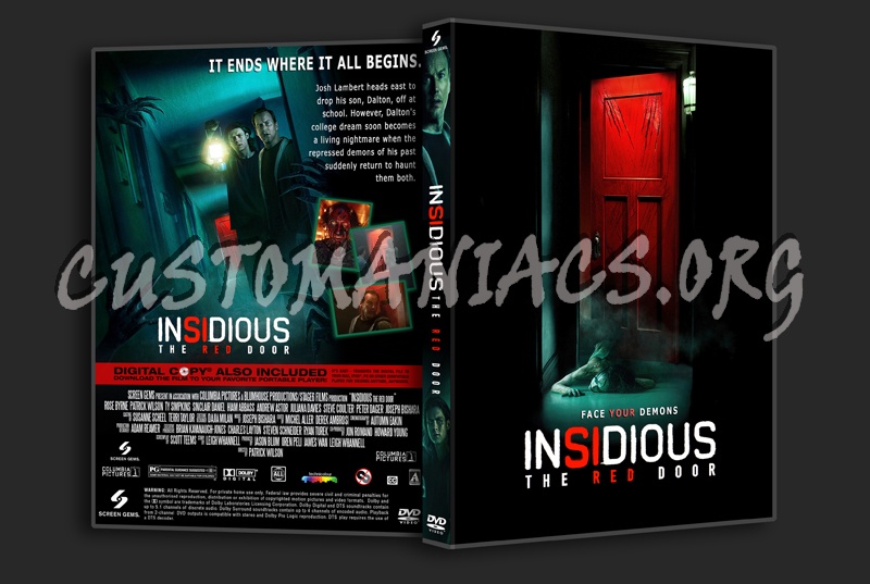 Insidious The Red Door dvd cover