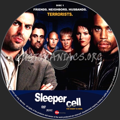 Sleeper Cell dvd label