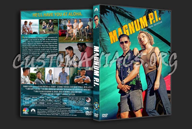 Magnum P.I. - Season 5 dvd cover