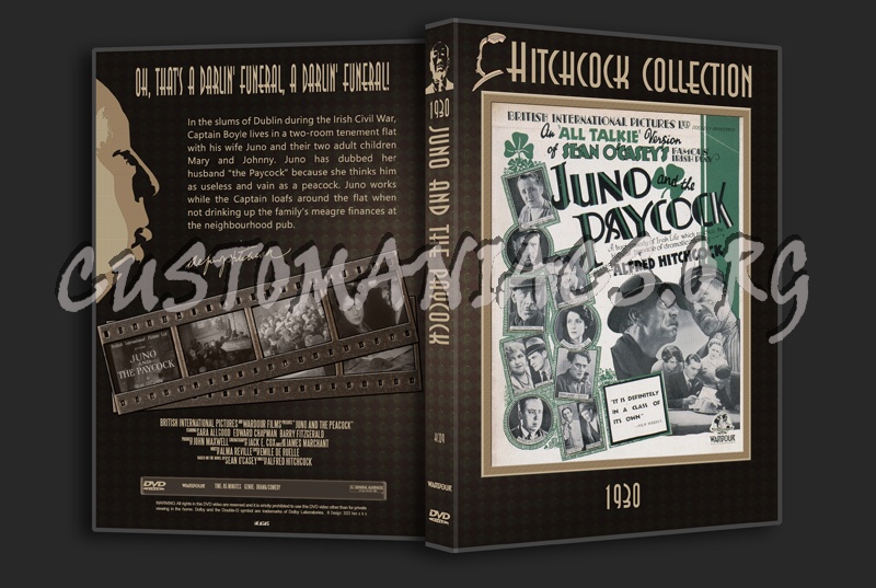 Hitchcock Collection 09: Juno and the Paycock (1930) dvd cover