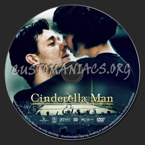 Cinderella Man dvd label