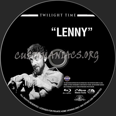 Lenny 1974 blu-ray label