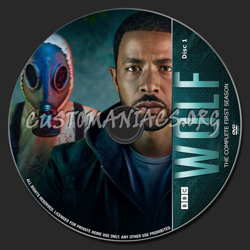 Wolf Season 1 dvd label