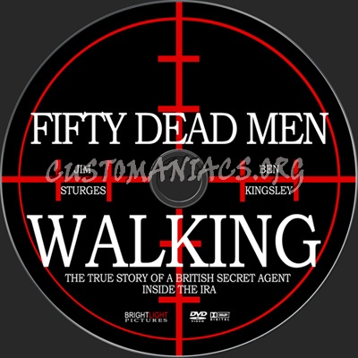 Fifty Dead Men Walking dvd label