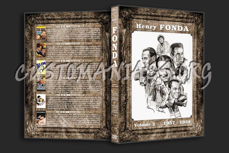 Henry Fonda Filmography - Volume 2 (1937-1938) dvd cover