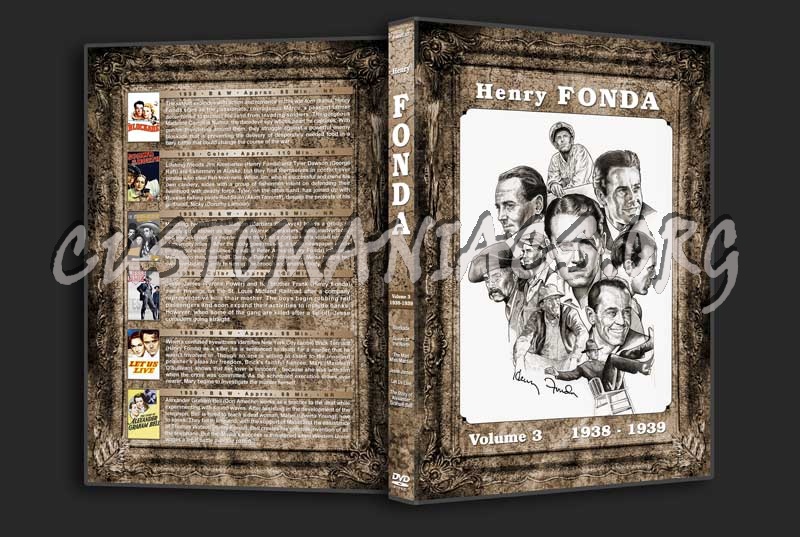 Henry Fonda Filmography - Volume 3 (1938-1939) dvd cover