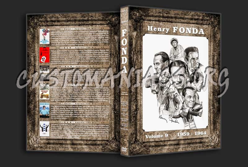 Henry Fonda Filmography - Volume 9 (1959-1964) dvd cover