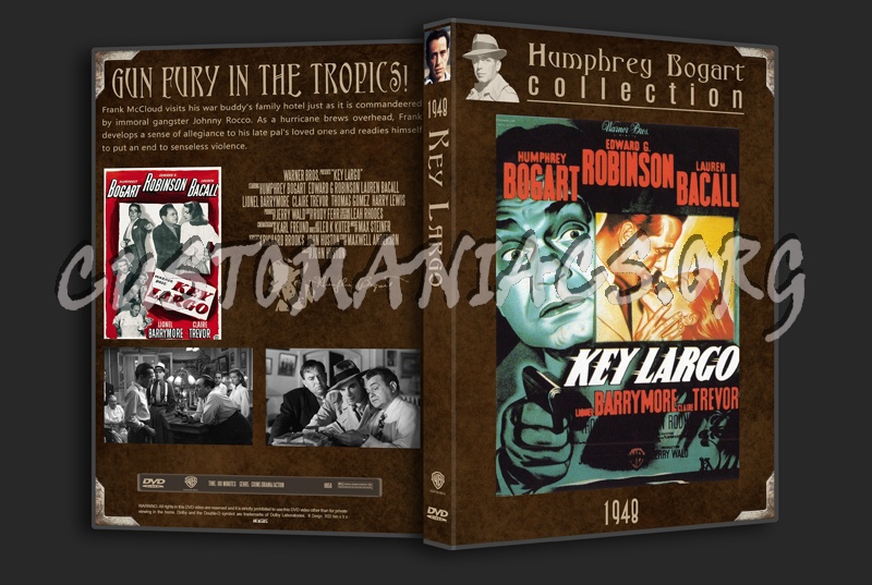 Bogart Collection 56 Key Largo (1948) dvd cover