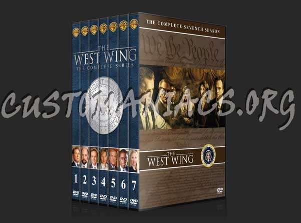 The West Wing  - The Complete Series (spanning spine) dvd cover